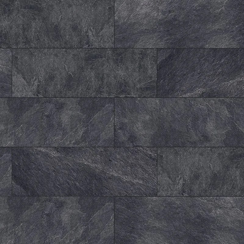 Lastra di cemento Museo Ardesia in gres naturale nero L 120 x L 40 cm, spessore 20 mm