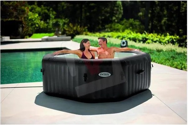 Intex - piscina idromassaggio spa bubble deluxe cm. 201X71H