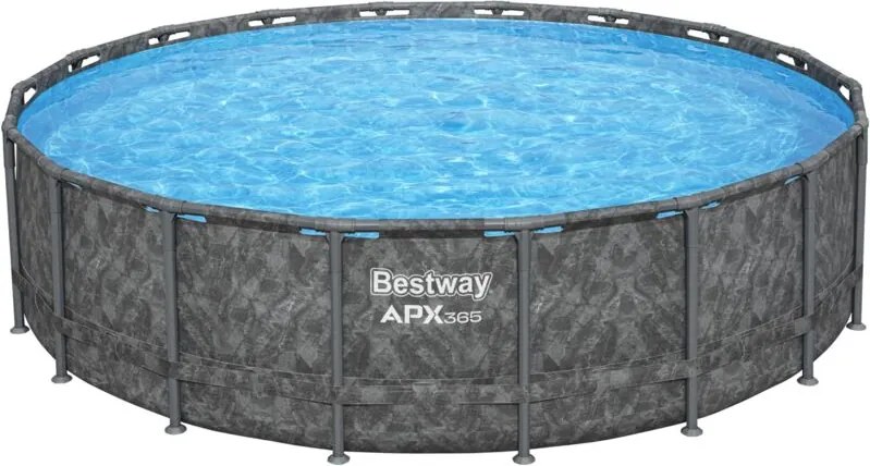 Bestway 561NE Piscina base fuori terra APX 365 da 549x132 cm