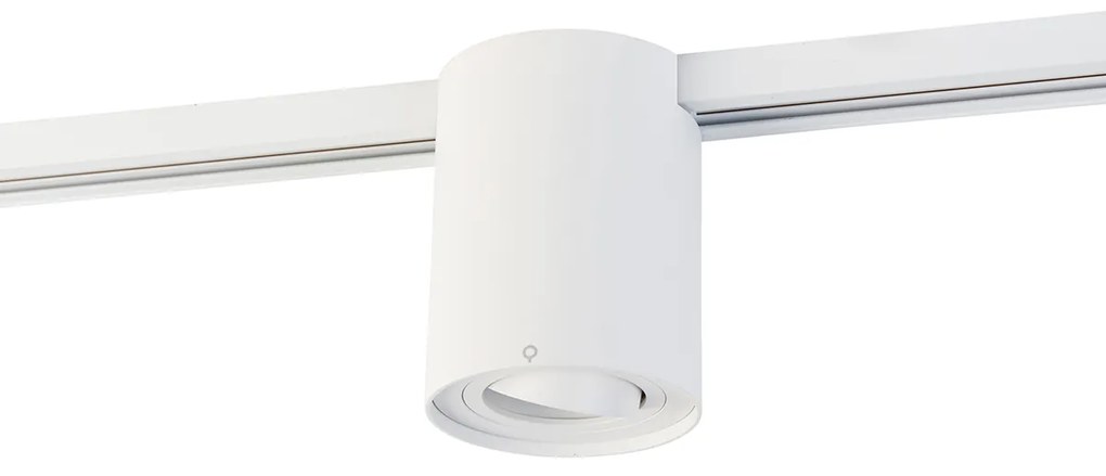Faretto da binario monofase moderno bianco - Rondoo Up