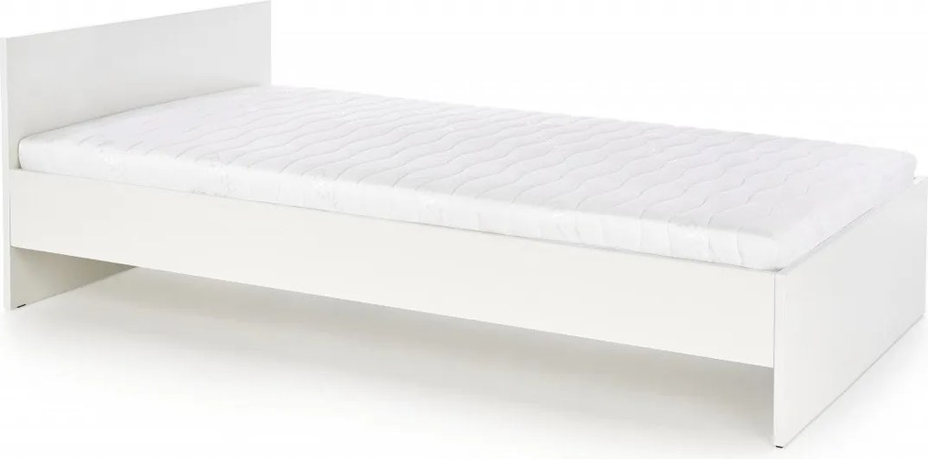 Letto Lima in MDF in bianco - 120x200 cm
