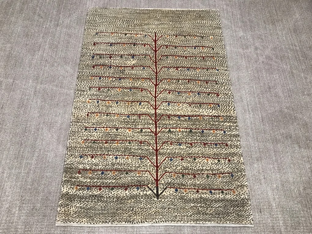 Gabbeh Tappeto persiano 160 x 100 Beige (Iran) Annodato A Mano
