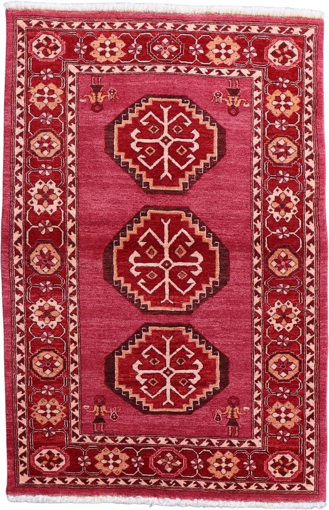 Kurdi Tappeto 140x100 (Iran) Annodato A Mano