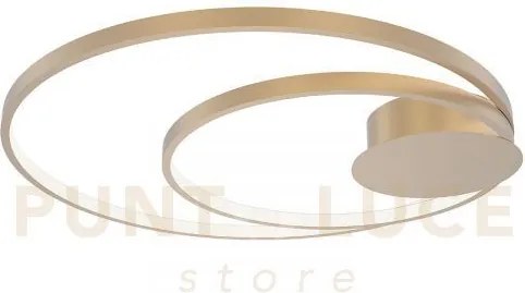 Plafoniera led diem oro 40w 5440lm cct 3000k 4000k 6500k 20x9x61,5cm