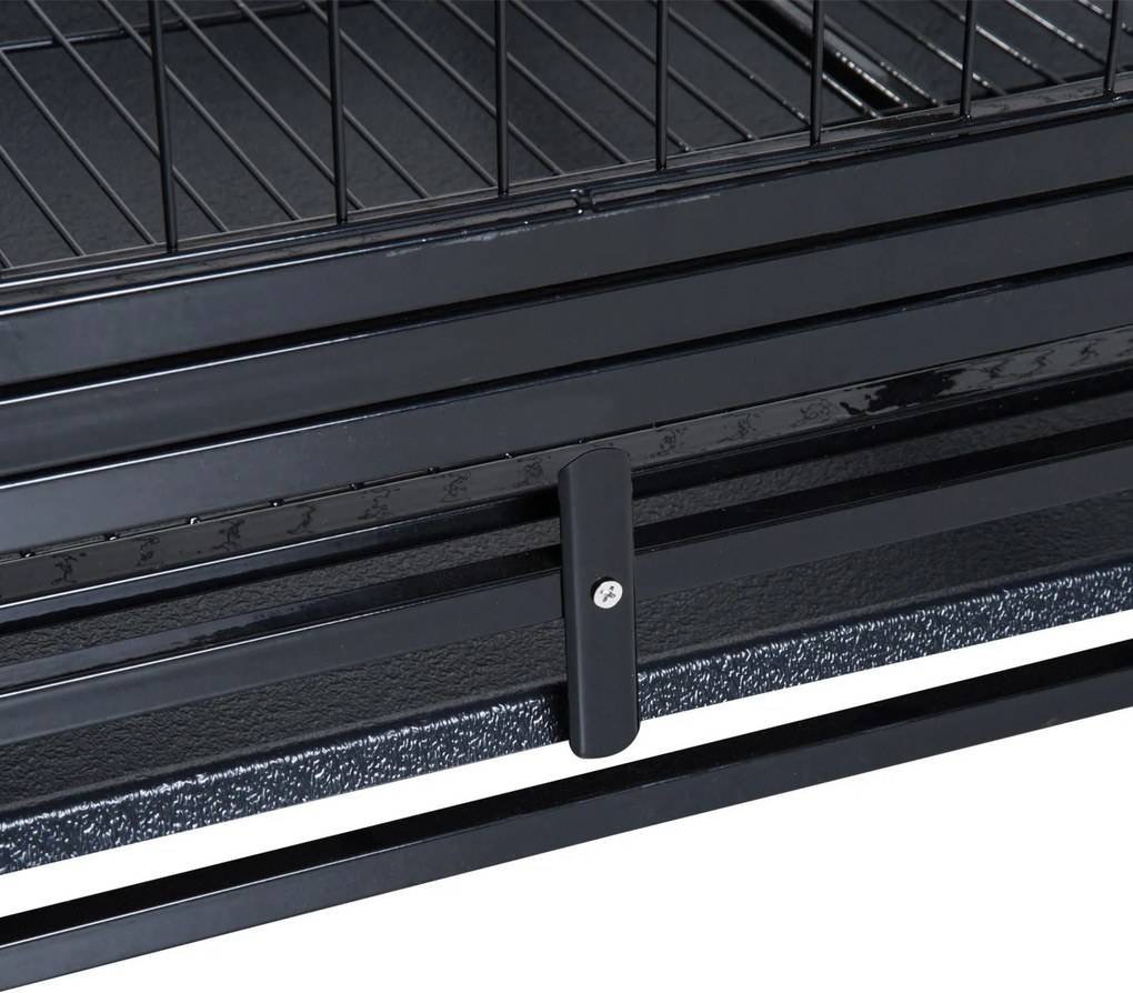 Box per Cani da Interno Esterno con Rotelle 92×62×75 cm...
