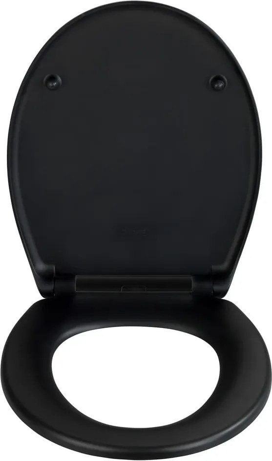 Sedile del water nero Ikaria - Wenko