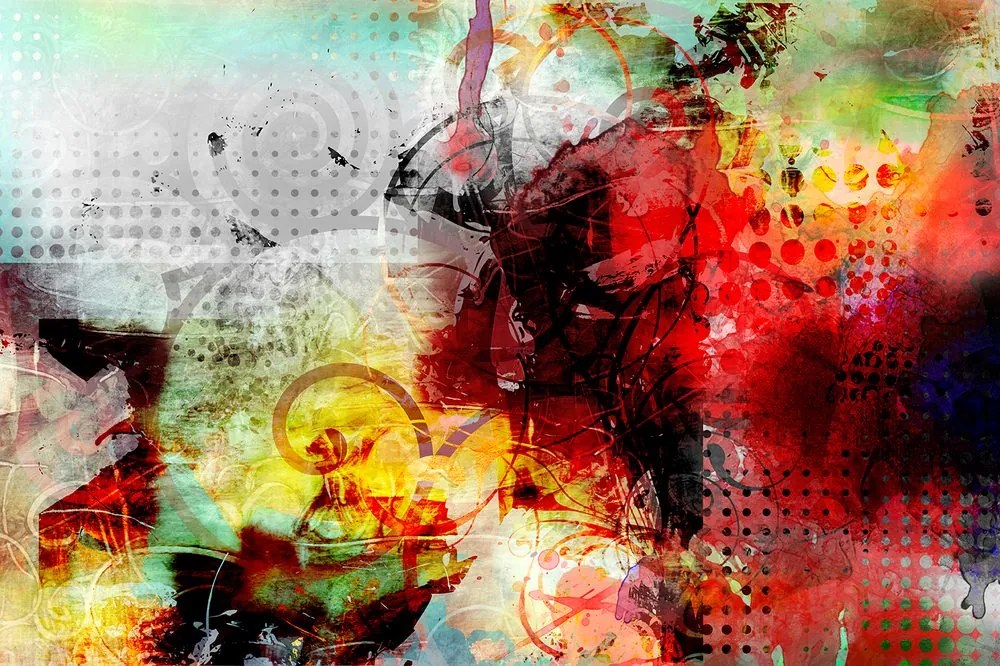 Carta da parati – Pittura mediatica moderna