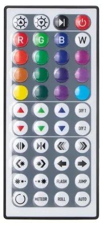 Aigostar - Striscia LED RGB Dimmerabile da esterno 5m LED/24W/12/230V IP65