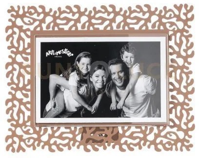 Portafoto corallo piccolo orizzontale mocha mousse