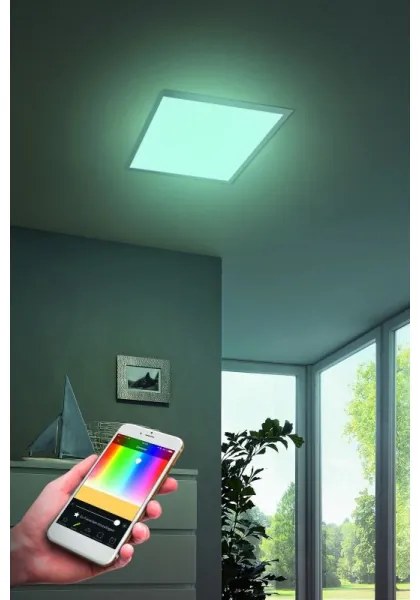 Eglo 99415 - LED RGB dimmerabile plafoniera SALOBRENA-C LED/16W/230V + telecomando