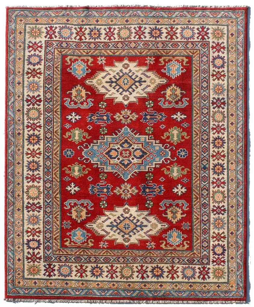 Kazak Tappeto 150 x 190 (Pakistan) Annodato A Mano