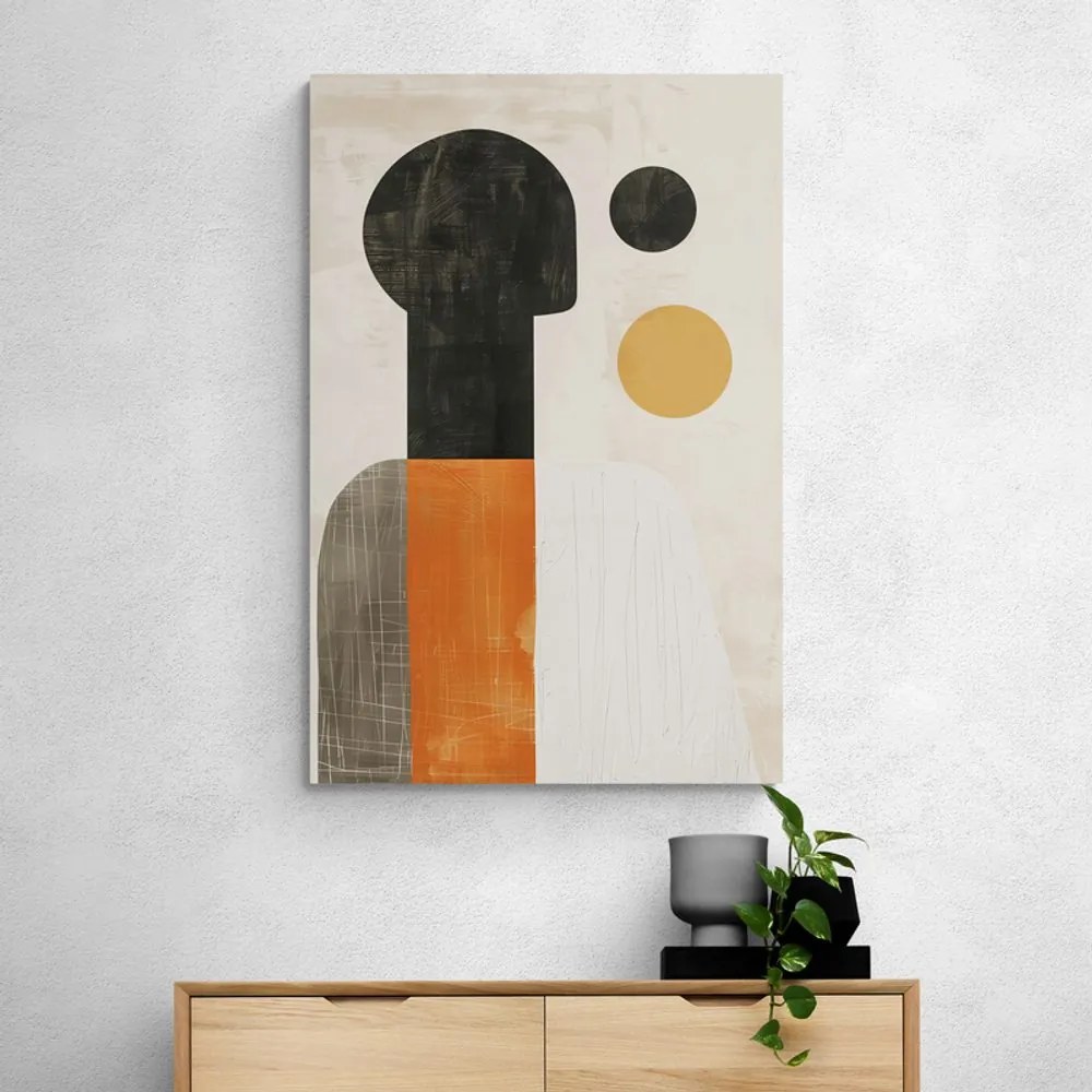 Quadro su tela – Japandi astrazione artistica