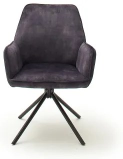 Set di 2 sedie da pranzo NEXORO, antracite