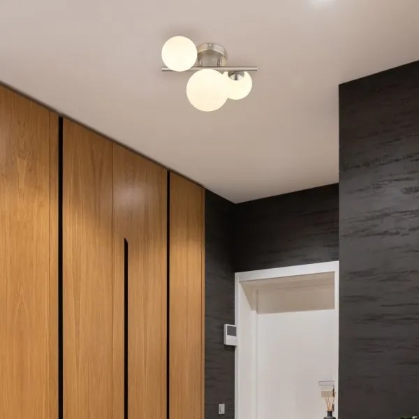 Globo 56140-3W - Lampadario a plafone LED RIHA 3xG9/3,5W/230V cromo