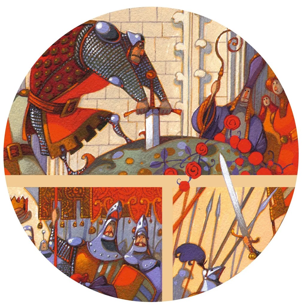Story puzzle - Re Artù - 100 pezzi