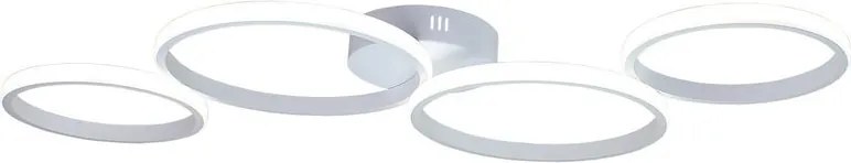Plafoniera LED ATENA bianco IP20 cct da bianco caldo a bianco freddo con regolazione di temperatura, 4000 lumen