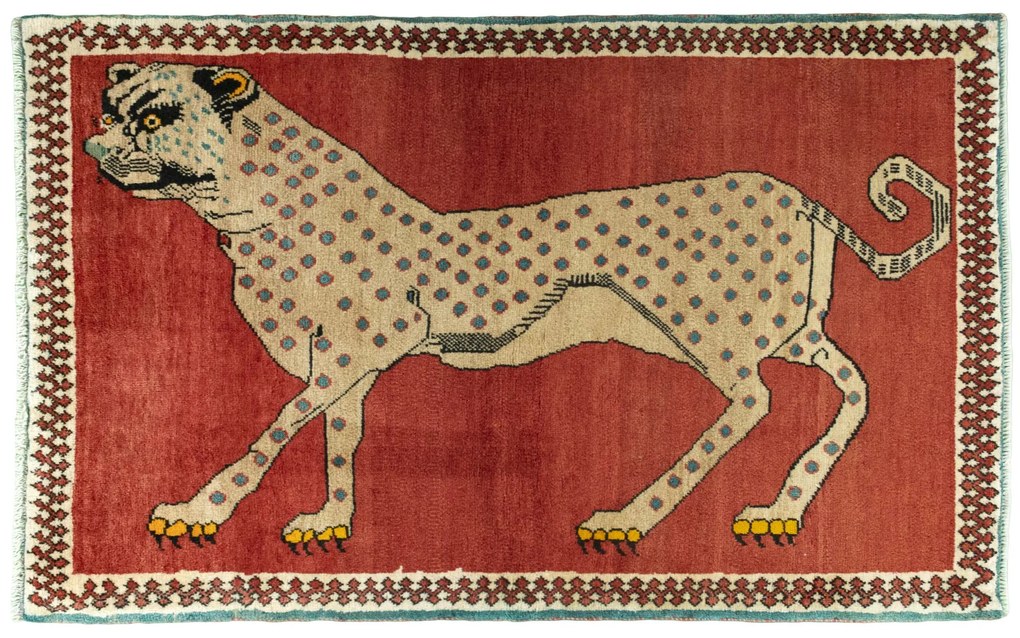 Gabbeh Tappeto persiano 160 x 100 Rosso (Iran) Annodato A Mano