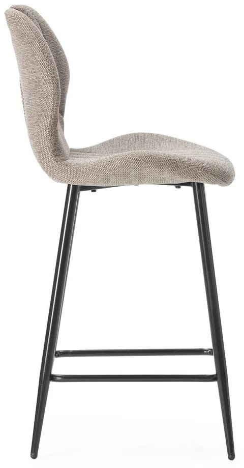 Set di 2 sgabelli da bar marrone chiaro (altezza seduta 65 cm) Muli - Marckeric