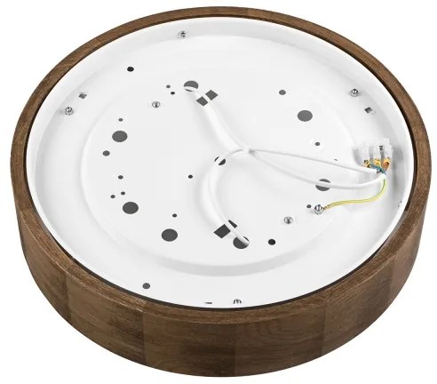 Brilagi - Lampada LED da soffitto CARVALHO 2xE27/60W/230V noce 37 cm