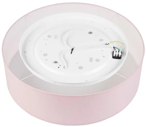 Plafoniera SIRJA PASTEL 2xE27/15W/230V Ø 45 cm rosa