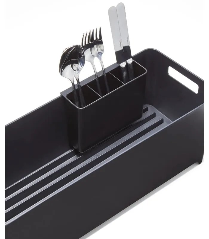 Vassoio di raccolta Yamazaki nero Tower - YAMAZAKI