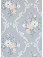 Tapete Almudaina von Osborne & Little - Gray/ Pale Lemon
