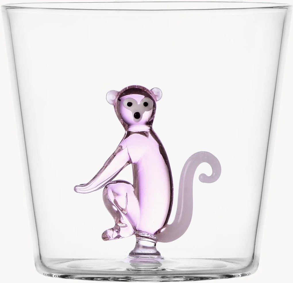 Bicchiere in vetro borosilicato fatto a mano Savannah