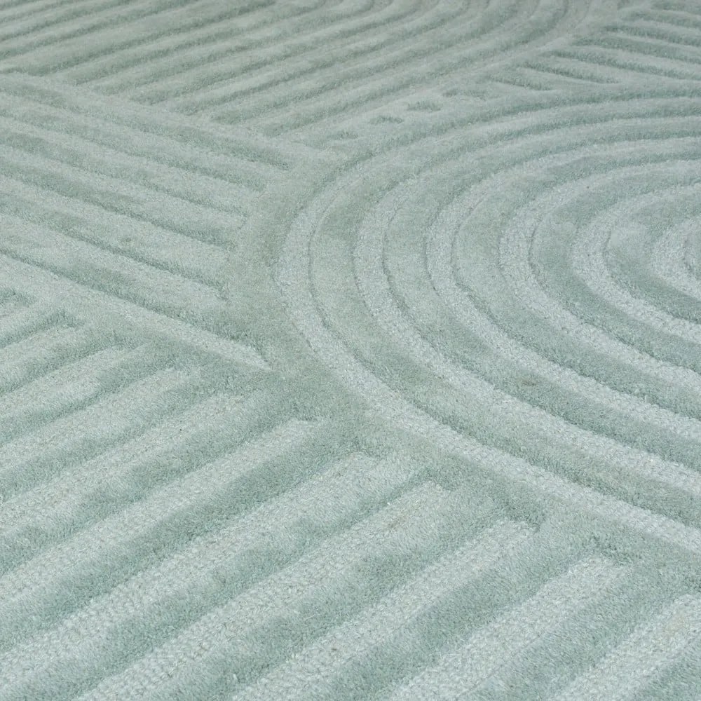 Tappeto in lana turchese 120x170 cm Zen Garden - Flair Rugs