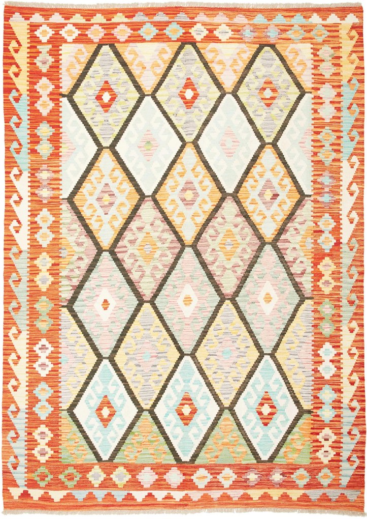 Kilim Tappeto orientale 240x180 (Pakistan) Tessuto A Mano
