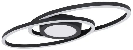 Globo 67239-24B - Plafoniera LED REGGY LED/24W/230V