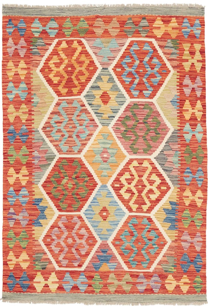 Kilim Tappeto orientale 150 x 110 (Pakistan) Tessuto A Mano
