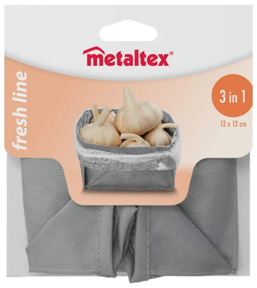 Scatola per alimenti pieghevole , 12 x 12 cm - Metaltex