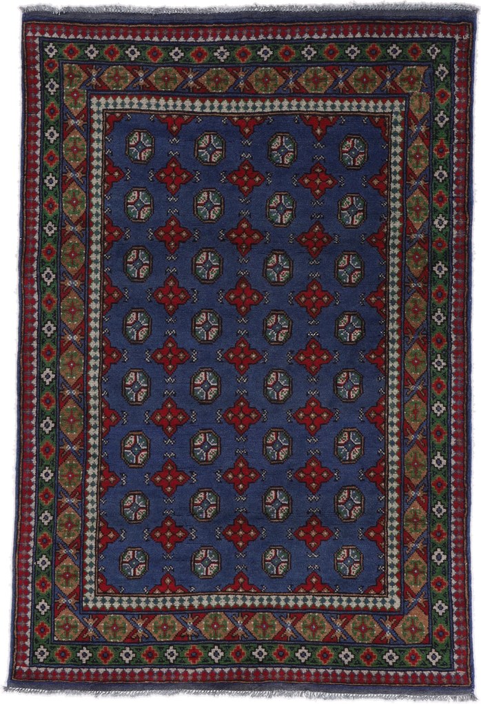 Afghan Tappeto 190 x 130 (Afghanistan) Annodato A Mano
