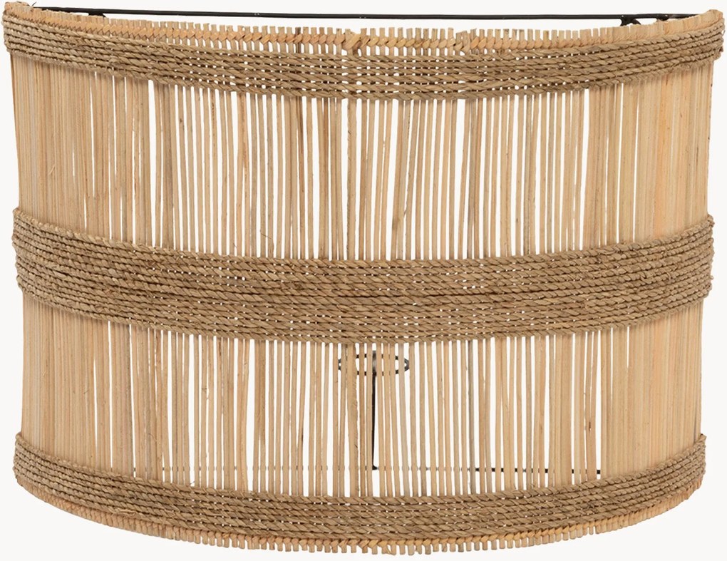 Lampada da parete in rattan tessuto a mano Doedoe