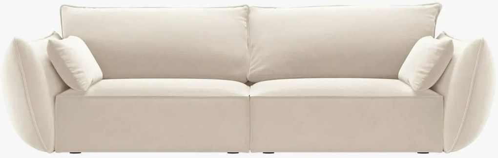 Divano Kaelle in velluto 3 posti - L208 cm