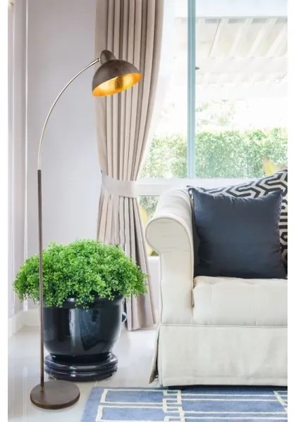 GLOBO 24703SR - Lampada da terra ANITA 1xE27/40W/230V