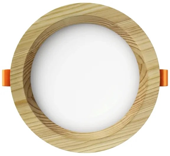APLED - Lampada LED RONDO WOODLINE LED/6W/230V 3000K diametro 15 cm pino legno solido