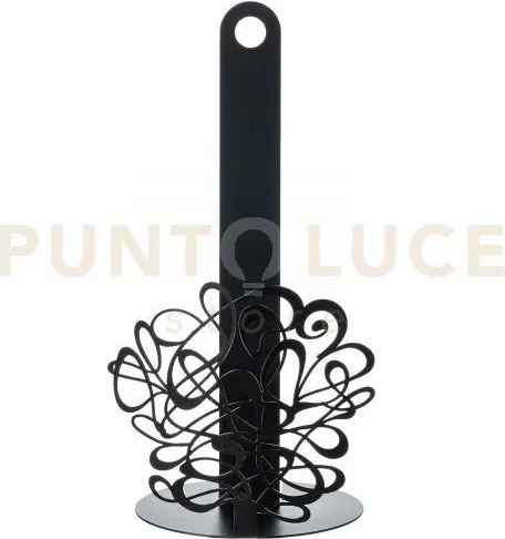 Porta rotolo da cucina scarabocchio nero