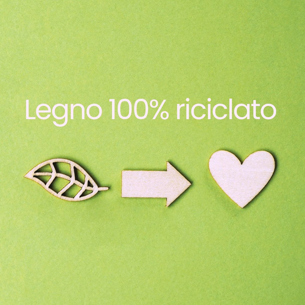 GAEL - mobiletto in legno riciclato