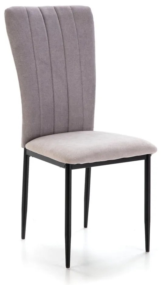 Set di sedie da pranzo grigio chiaro 4 pz Holly - Marckeric