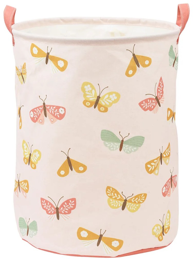 A Little Lovely Company - cesta porta giocattoli - farfalle