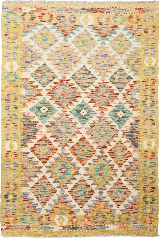 Kilim Tappeto 110 x 150 (Pakistan) Tessuto A Mano