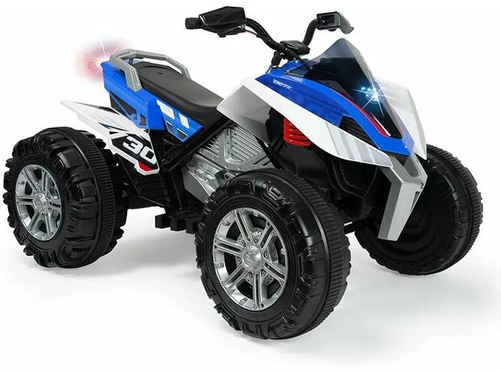 Quad Elettrico Injusa Rage Luce Azzurro Bianco 12 V