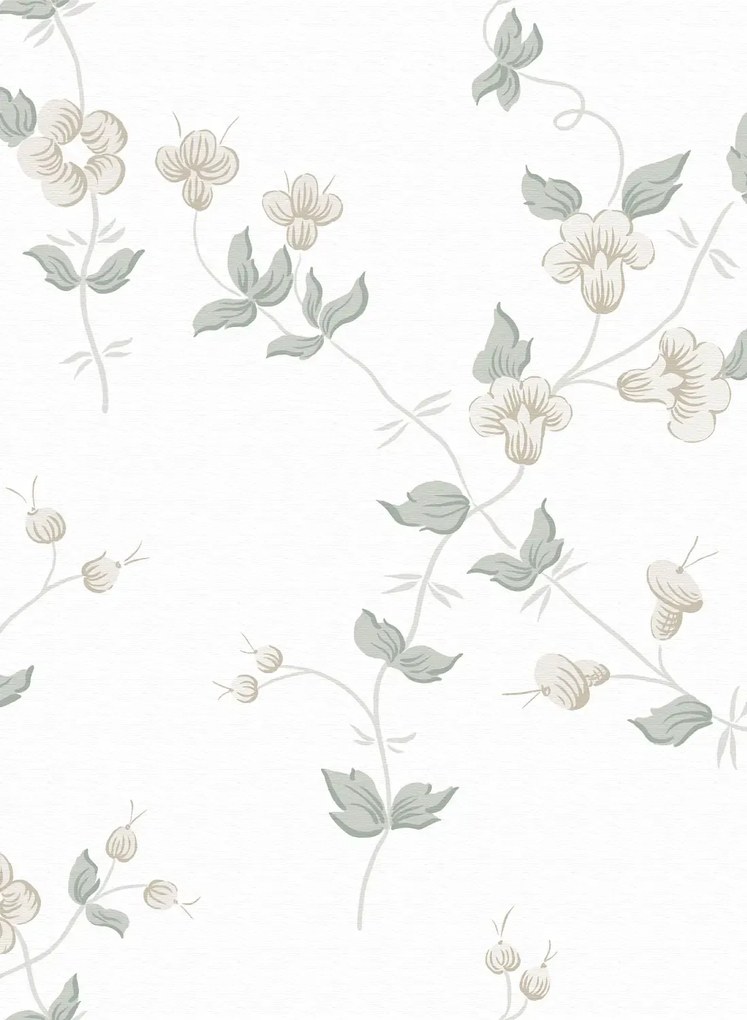 Sandberg Carta da parati Maria - Spring Green