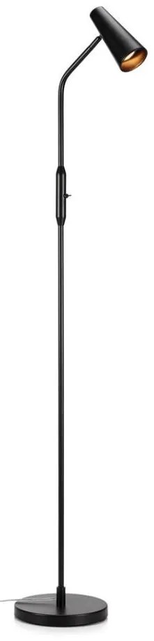 Markslöjd 108206 - Lampada da terra CREST 1xGU10/7W/230V nero