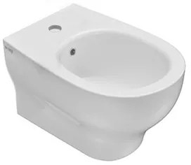 Ceramica Globo Grace Bidet Sospeso 52x36 monoforo in ceramica Bianco lucido