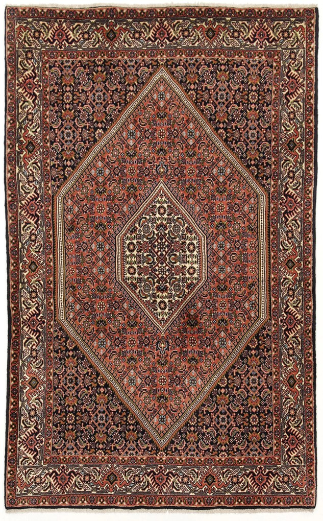 Bidjar Tappeto persiano 110x180 (Iran) Annodato A Mano