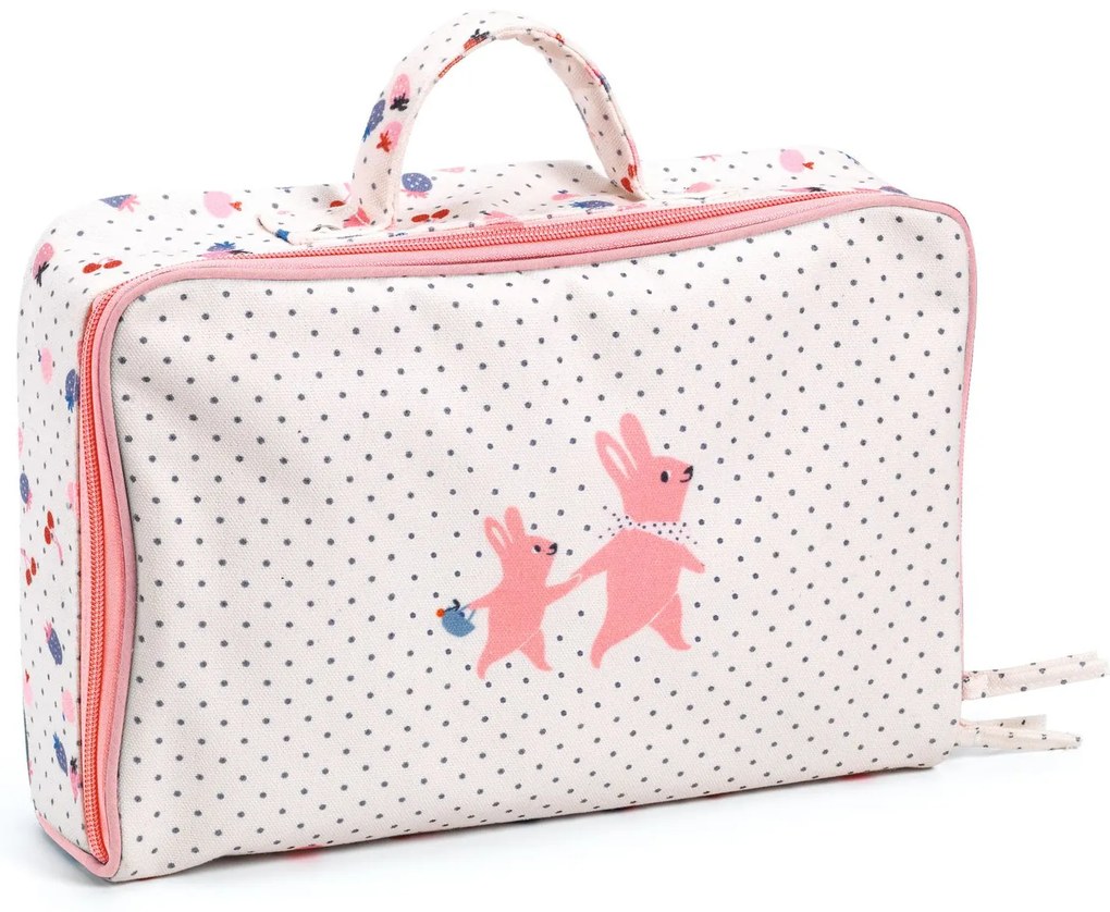 Baby Pomea - valigia con bambola Vanille e accessori