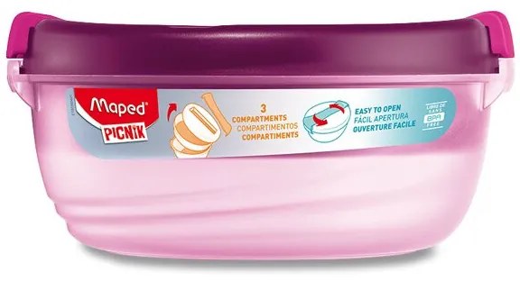 Lunch box Maped Picnik Origins - rosa, 1,4l