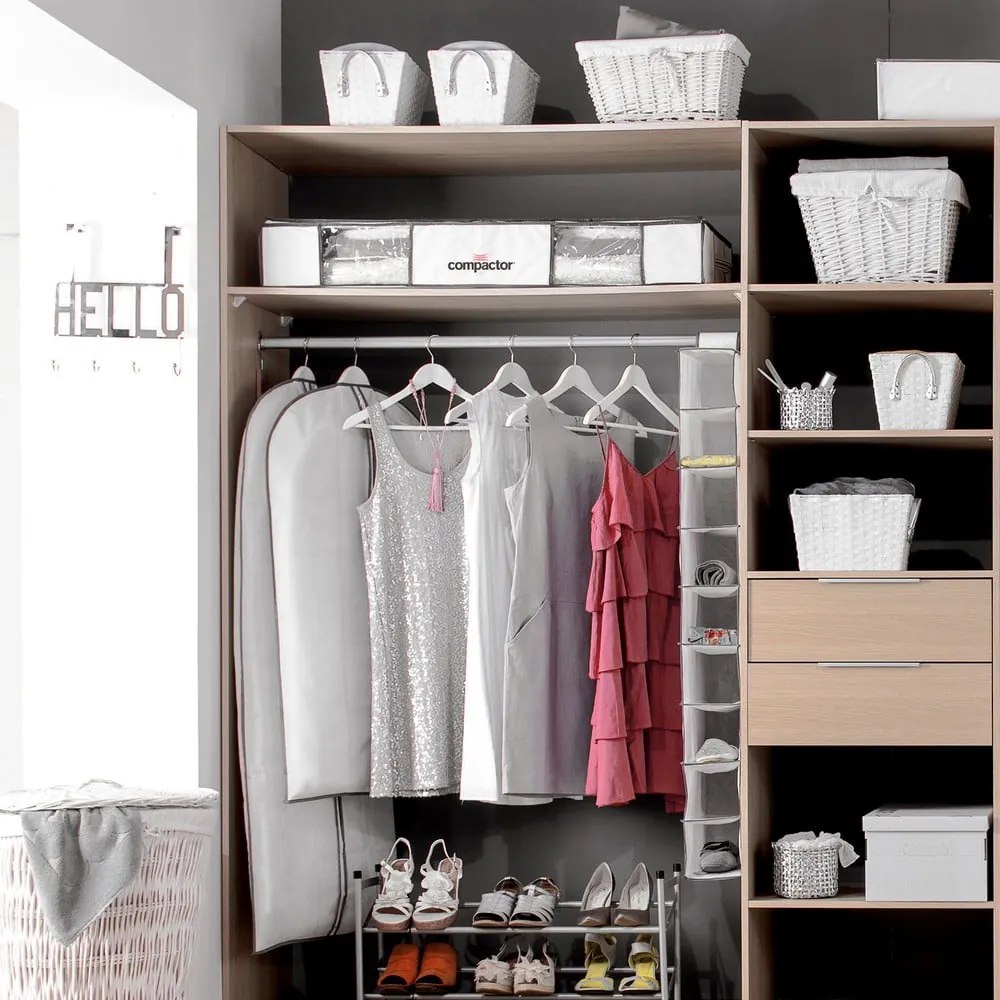 Set di organizer per sottoletto sottovuoto in tessuto/in plastica 2 pz 105x45x15,5 cm Life – Compactor